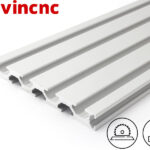 پروفیل آلومینیوم شیاردار صنعتی 120 در 15